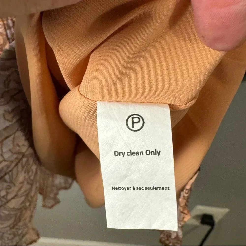 Ramy Brook Paisley Mini Dress in Earth Tones - Picture 9 of 9